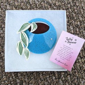 Tatty Devine Still Life Plant Brooch